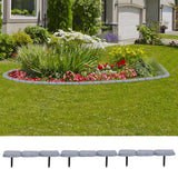 NNEVL Lawn Edging with Stakes 30 pcs PP