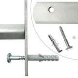 NNEVL Adjustable Security Grilles for Windows 2 pcs 700-1050 mm