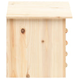 NNEVL Bat House Solid Firwood 30x20x38 cm