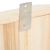 NNEVL Bat House Solid Firwood 30x20x38 cm