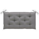 NNEVL Cushion for Swing Chair Grey 100 cm Fabric