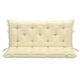 NNEVL Cushion for Swing Chair Cream White 120 cm Fabric