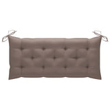 NNEVL Cushion for Swing Chair Taupe 120 cm Fabric