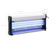 NNEVL Insect Killer Black Aluminium ABS 60 W