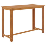 NNEVL 9 Piece Garden Bar Set with Cushions Brown