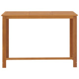 NNEVL 9 Piece Garden Bar Set with Cushions Brown