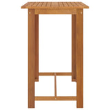 NNEVL 9 Piece Garden Bar Set with Cushions Brown