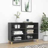 NNEVL Sideboard Grey 103.5x35x70 cm Chipboard