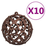 NNEVL Artificial Christmas Tree with LEDs&Ball Set&Pinecones 240 cm