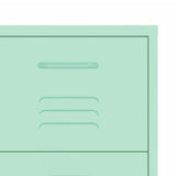 NNEVL Drawer Cabinet Mint 80x35x101.5 cm Steel