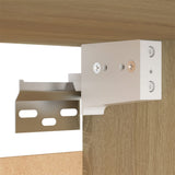 NNEVL Bedside Cabinets 2 pcs Sonoma Oak 30.5x30x30 cm Chipboard