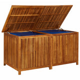 NNEVL Garden Storage Box 150x80x75 cm Solid Wood Acacia