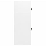 NNEVL Saddle Cabinet White 53x53x140 cm Steel