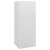 NNEVL Saddle Cabinet Light Grey 53x53x140 cm Steel