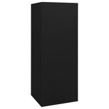 NNEVL Saddle Cabinet Black 53x53x140 cm Steel