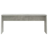 NNEVL 3 Piece Dining Set Concrete Grey Chipboard