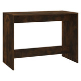 NNEVL 3 Piece Dining Set Smoked Oak Chipboard