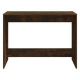 NNEVL 3 Piece Dining Set Smoked Oak Chipboard
