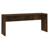 NNEVL 3 Piece Dining Set Smoked Oak Chipboard
