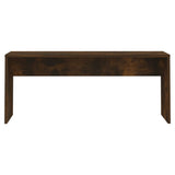 NNEVL 3 Piece Dining Set Smoked Oak Chipboard