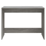 NNEVL 3 Piece Dining Set Grey Sonoma Chipboard