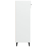NNEVL Shoe Cabinet White 60x35x105 cm Engineered Wood