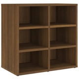 NNEVL Shoe Cabinets 2 pcs Brown Oak 52.5x30x50 cm