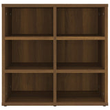NNEVL Shoe Cabinets 2 pcs Brown Oak 52.5x30x50 cm