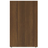 NNEVL Shoe Cabinets 2 pcs Brown Oak 52.5x30x50 cm