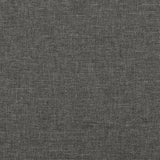 NNEVL Bench Dark Grey 70x30x30 cm Fabric