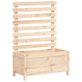NNEVL Garden Planter with Rack 79x39.5x114 cm Solid Wood Pine
