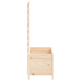 NNEVL Garden Planter with Rack 79x39.5x114 cm Solid Wood Pine