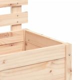 NNEVL Garden Planter with Rack 79x39.5x114 cm Solid Wood Pine