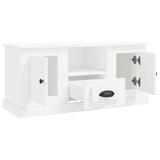 NNEVL TV Cabinet White 100x35.5x45 cm Engineered Wood