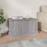 NNEVL Storage Box Grey Sonoma 70x40x38 cm Engineered Wood
