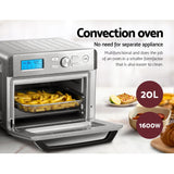 NNEDSZ 20L Air Fryer Convection Oven Oil Free Fryers Kitchen Healthy Cooker Accessories