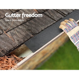 NNEDSZ 20x Gutter Guard Guards Aluminium Leaf Mesh Roof Tiles 100x20cm Brush DIY Deluxe Garden 20M