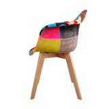 NNEDSZ Set of 2 Fabric Dining Chairs