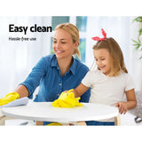 NNEDSZ Nordic Kids Table Chair Set 3PC Desk Activity Study Play Children Modern