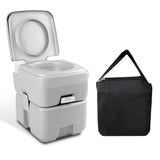 NNEDSZ 20L Portable Toilet Camping Potty Caravan Travel Boating wtih Carry Bag