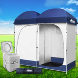 NNEDSZ 20L Outdoor Portable Toilet Camping Shower Tent Ensuite Change Room