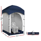 NNEDSZ 20L Outdoor Portable Toilet Camping Shower Tent Change Room Ensuite