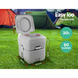 NNEDSZ 20L Outdoor Portable Toilet Camping Shower Tent Change Room Ensuite