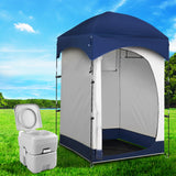 NNEDSZ 20L Outdoor Portable Toilet Camping Shower Tent Change Room Ensuite