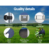 NNEDSZ 20L Outdoor Double Toilet Camping Shower Tent Pop Up Change Room