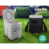 NNEDSZ 20L Outdoor Double Toilet Camping Shower Tent Pop Up Change Room