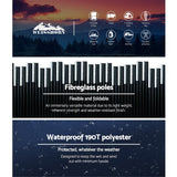 NNEDSZ 20L Outdoor Portable Toilet Camping Shower Tent Pop Up Change Room BL