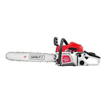 NNEDSZ 62CC Commercial Petrol Chainsaw - Red & White