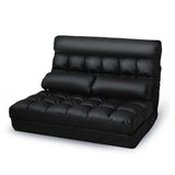 NNEDSZ 2-seater Adjustable Lounge Sofa - Black
