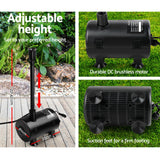 NNEDSZ 1400L/H Submersible Fountain Pump with Solar Panel